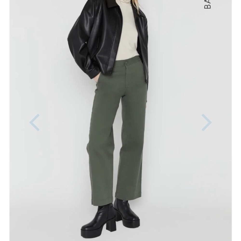 Green Oak + Fort Twill Pants